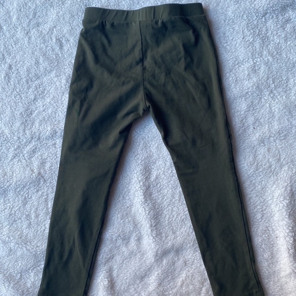 Girls green leggings - Picture 3 of 3